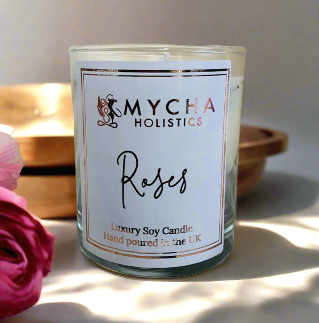 Roses Candle