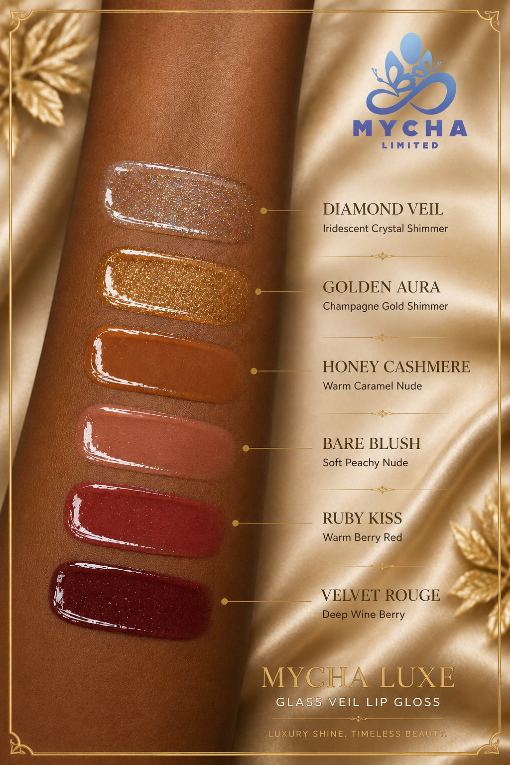 Mycha Luxe Glass Veil Lip Gloss