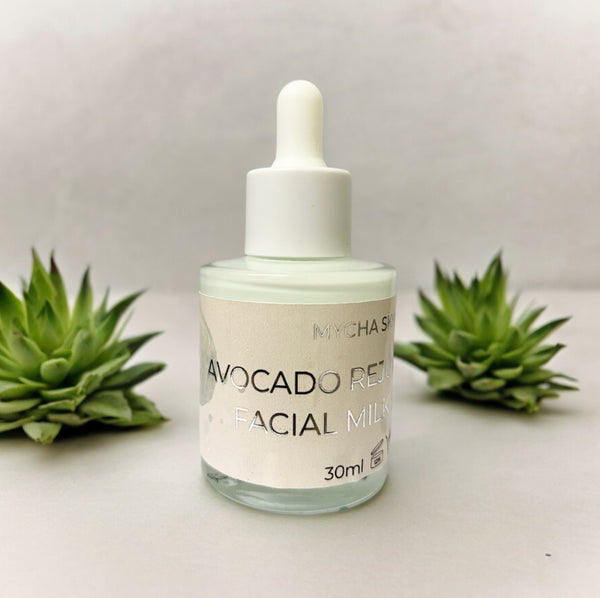 Avocado facial Rejuvenating milk serum