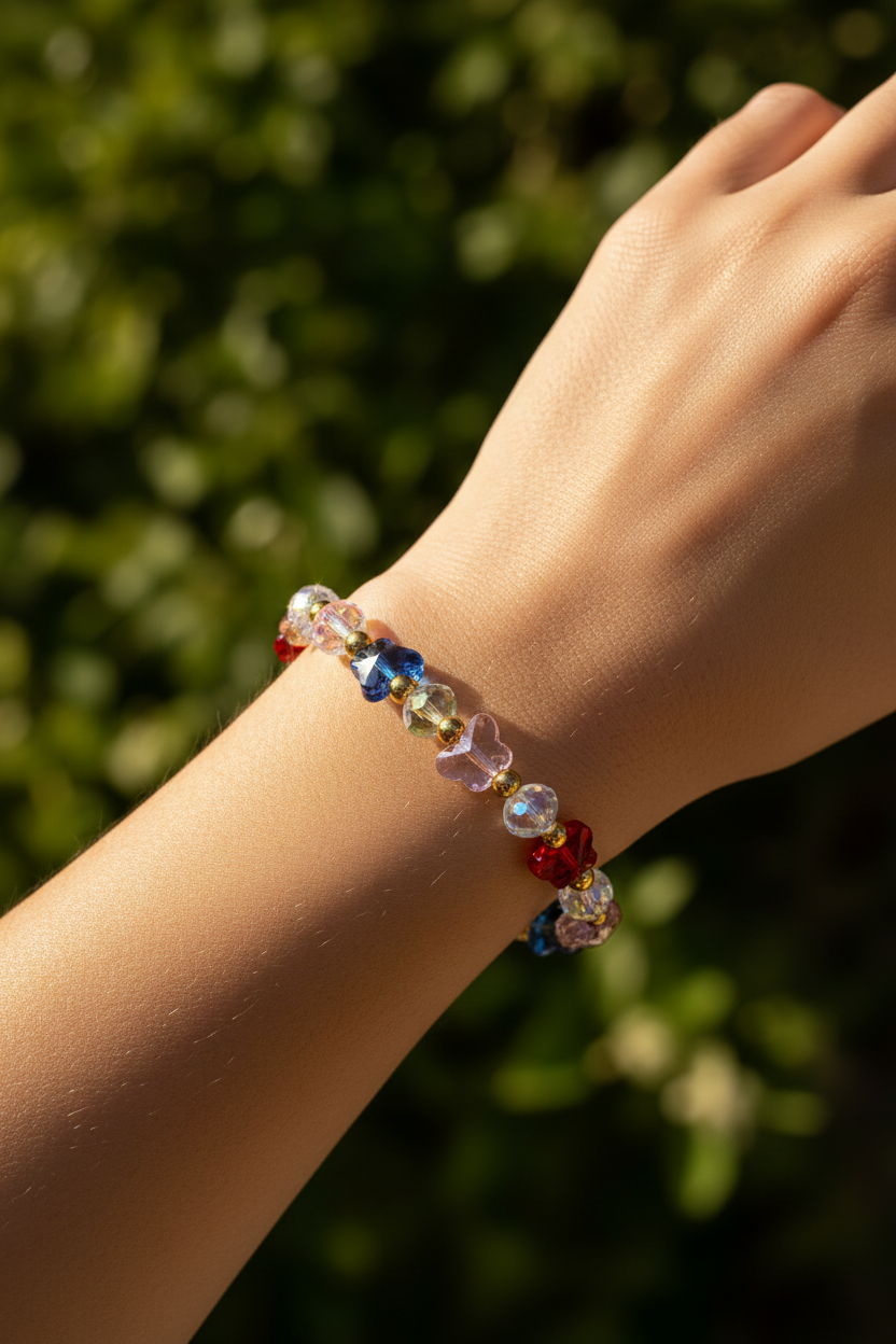 Aurora Bloom Crystal Bracelet